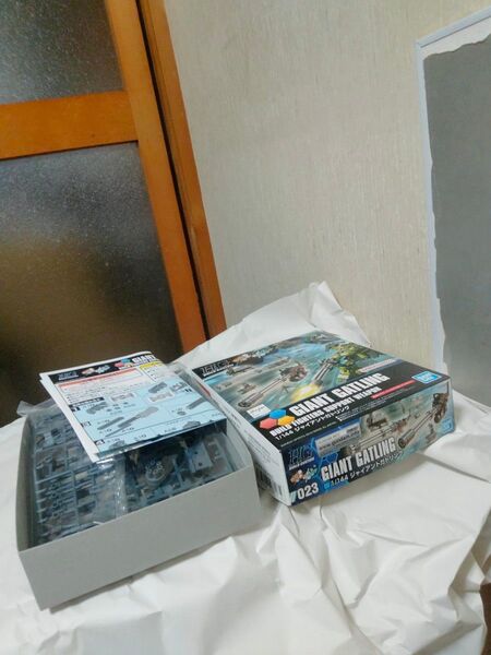 箱畳んで発送未組立HGジャイアントガトリングガンダムビルドファイターズトライシリーズガンプラ