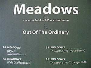 12★Out of the Ordinary『Meadows』★Tom Scott「Today」「Shack Up」 A Certain Ratio ネタ