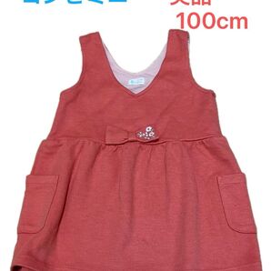 美品 ベビー 子供 100cm コンビミニ ワンピース セレモニー 女の子