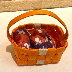 ハンドメイド お手玉と入れ物