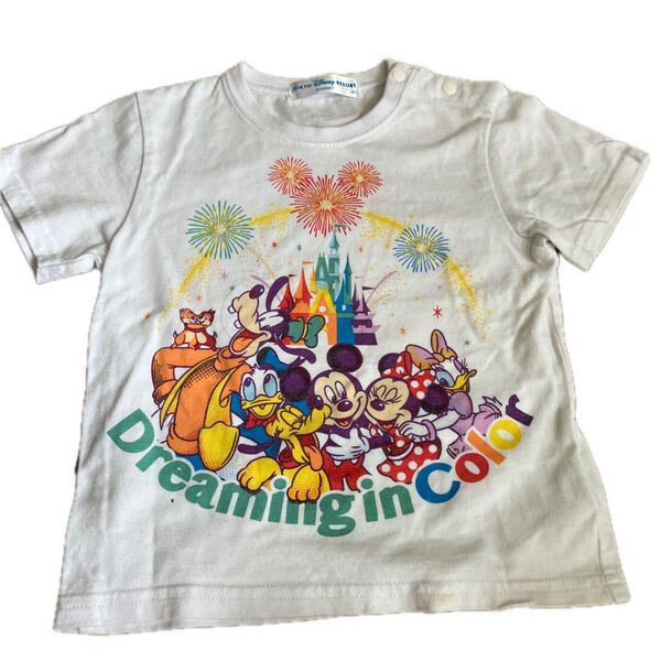 ディズニーリゾート半袖Tシャツ 90センチ