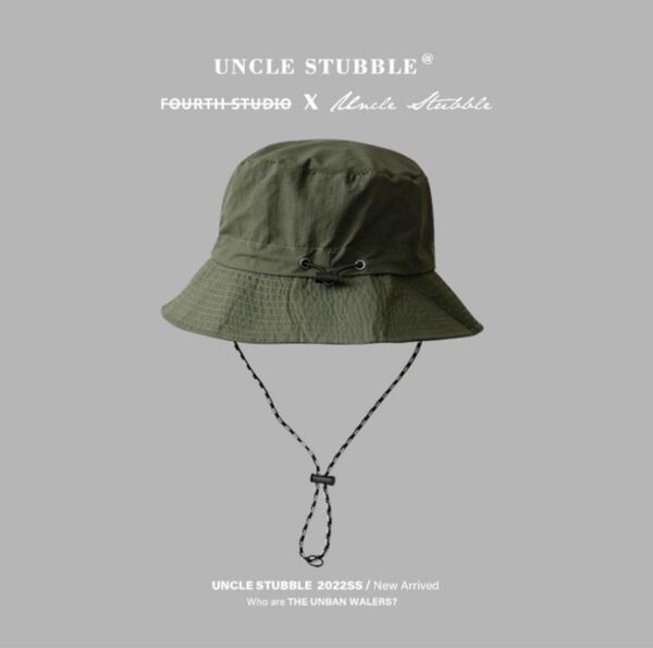 サファリハット 帽子 カーキ 折りたたみ 撥水 UVカット コンパクト 登山