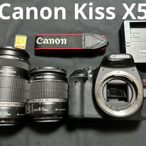 Canon EOS Kiss X5 ダブルズームレンズセット