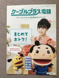  last idol . part .. real * cable plus limitation image character * A4 pamphlet * new goods * not for sale 