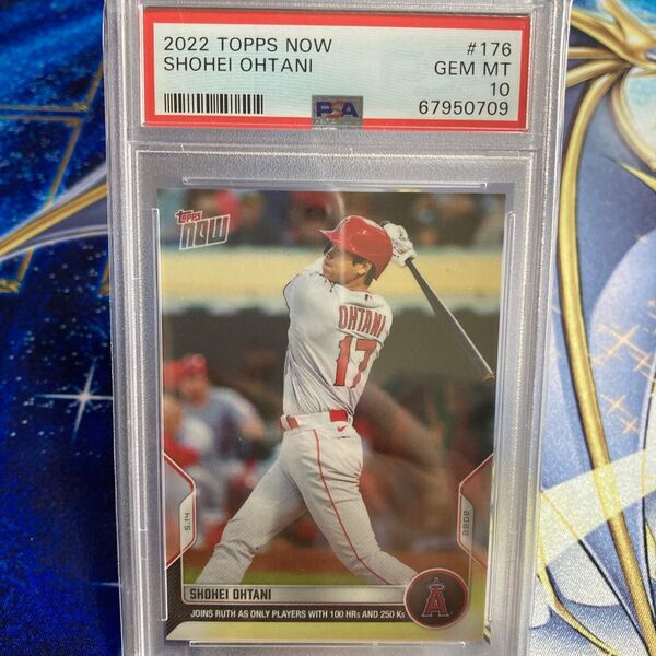 大谷翔平 カード psa10 topps now 176 大谷翔平