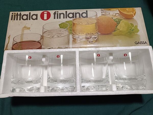 イッタラ iittala vintage Gaissa ガイサ ロックグラス