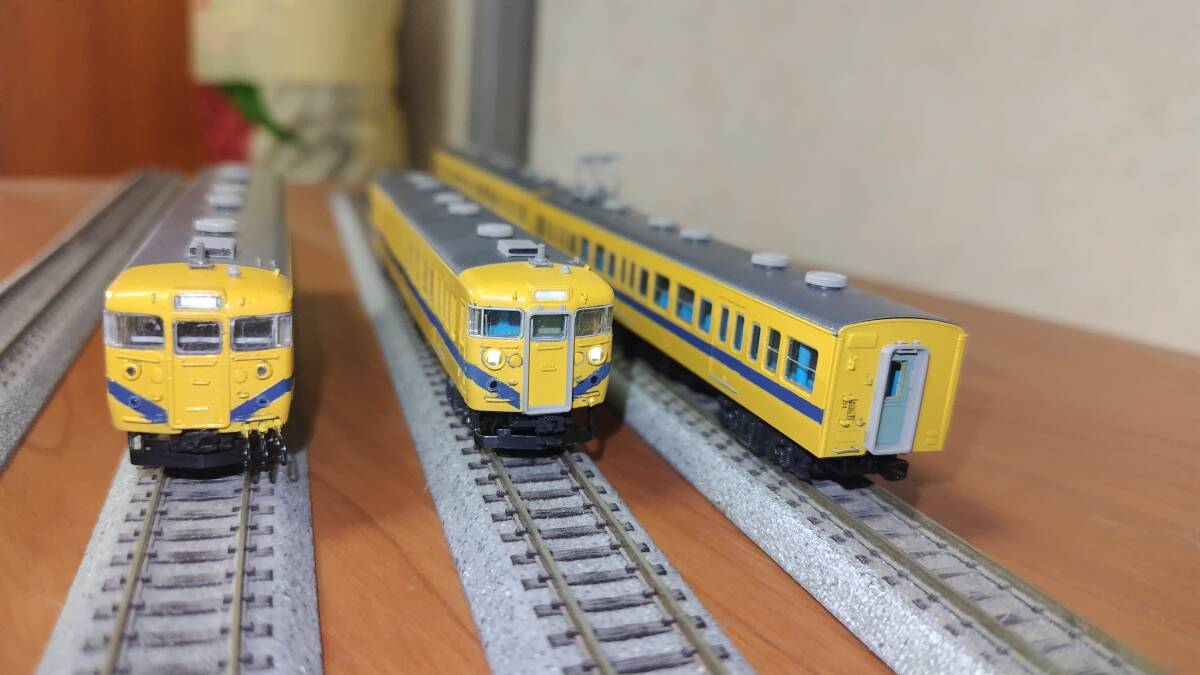 タイプ」を消しましょう♪ (１１５系福知山 その１): Ｔ．Ｏ．重工の鉄道模型作成日誌