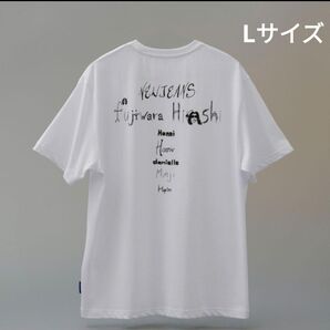 NewJeans × Hiroshi Fujiwara ver.4 Tシャツ Lサイズ 藤原ヒロシ ホワイト ニュージーンズ 韓国