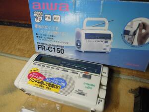  beautiful goods aiwa charge radio FR-C150 used 