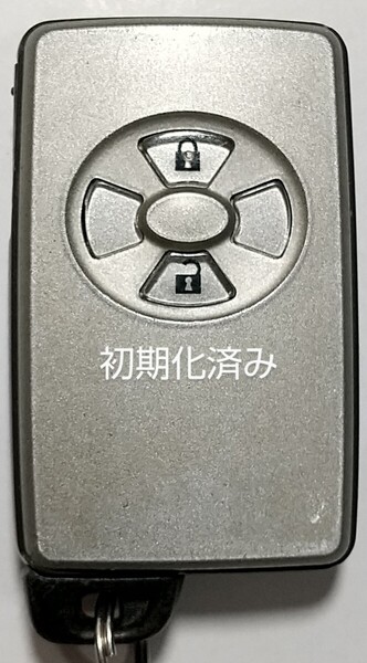 初期化済 トヨタ純正 スマートキー2ボタンカローラ アリオン アクシオ 基盤番号271451-0500 新品電池サービス⑤