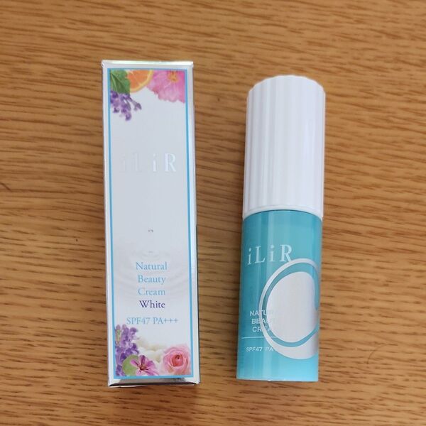 ナチュラルビューティー クリーム ホワイト イリアール iLiR SPF47 PA+++
