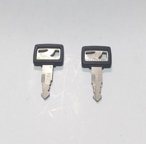 【超貴重2本セット】ホンダ純正 額縁キー C56 2本 中古品 当時モノ