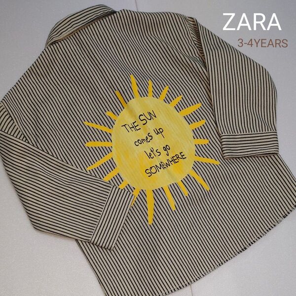 ZARA ザラキッズ ストライプ シャツ