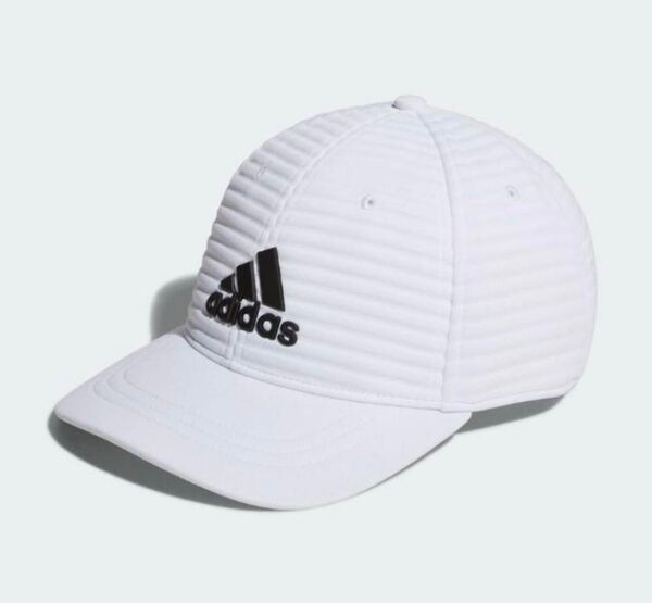 ① adidas キャップ ゴルフ UVカット ウォームキルトキャップ