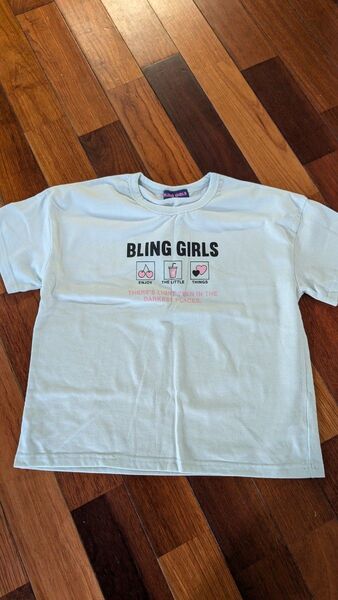 ガールズ 半袖Tシャツ 160cm