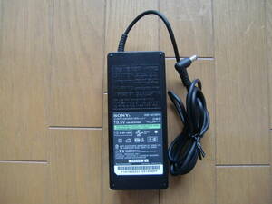 Sony AC adaptor AC19V15 19.5V 6.2A postage 520 jpy goods can be returned beautiful goods 