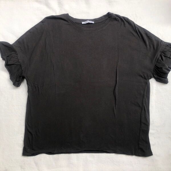 ZARA ザラ Tシャツ S チャコール H&M coca GU