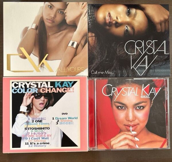 Crystal Kay/4REAL/ALLYOURS /ColorChange!/Call me Mis..