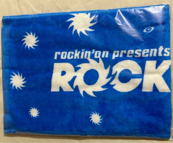 新品 ROCK IN JAPAN タオル レア フェイスタオル