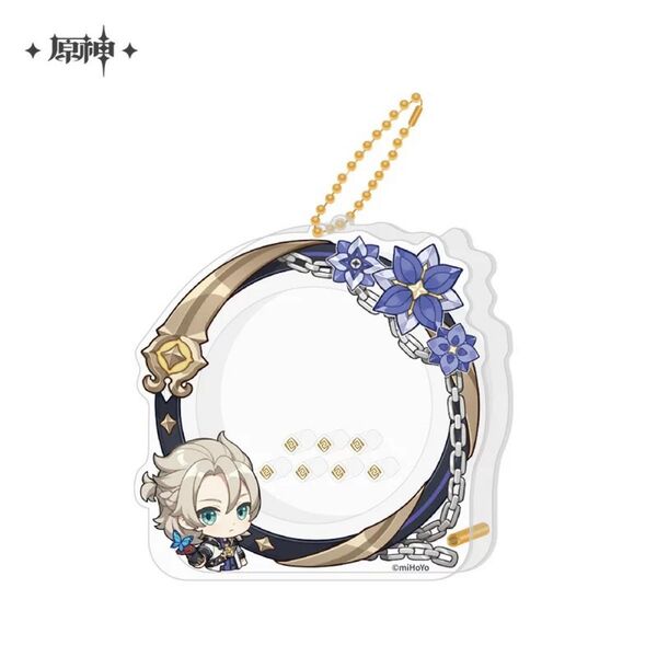 原神 アイコンシリーズ アルベド アクリル 缶バッジホルダー