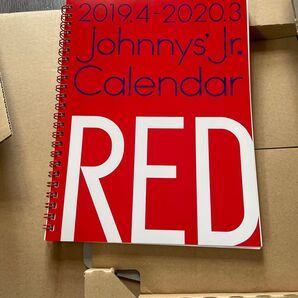 2019.4→2020.3/ジャニーズJr.カレンダーRED - Book