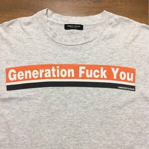 【90s 初期 オリジナル】under cover Generation Fuck You Tシャツ L OLD アンダーカバー グッドイナフ エイプ 半袖