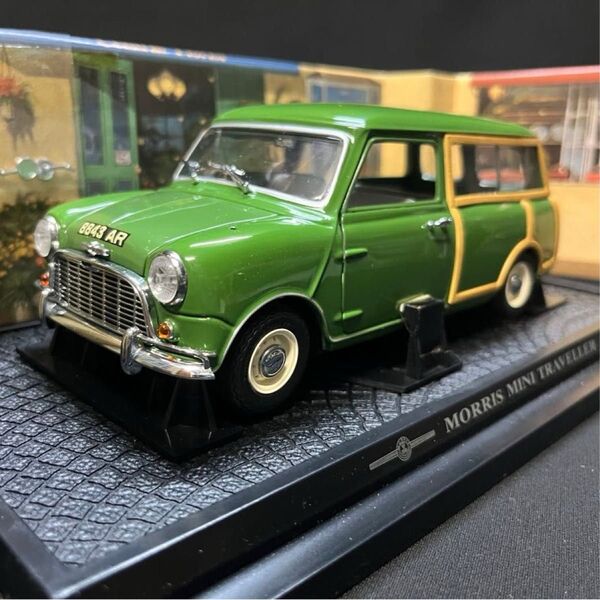 京商 KYOSHO 1/18 ★ モーリス ミニ トラベラー ミニクーパー グリーン