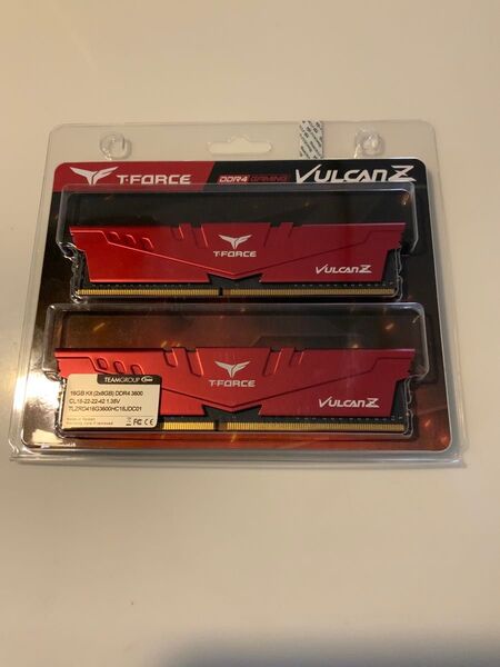 Team DDR4 3600Mhz(PC4-28800)8Gx2デスクトップpcメモリ