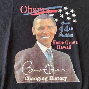 anvil 古着 オバマ大統領 Tシャツ ビンテージ コットン