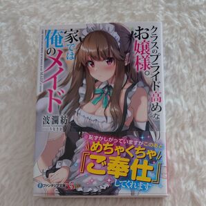 クラスのプライド高めなお嬢様。家では俺のメイド (富士見ファンタジア文庫 は-8-2-1) 波瀾紡/著