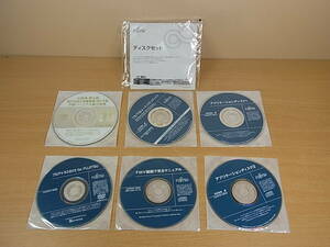 ^A/408* Fujitsu FUJITSU* recovery & utility disk other 6 pieces set *2008 year spring FMV-DESKPOWER CE series for * secondhand goods 
