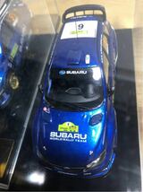 【絶版品】スバルインプレッサ WRC 2008 モデルカー WRC No.5 No.6セット STI製 SUBARU 1/43モデル_画像3