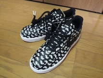 US10.5 / 28.5cm NIKE AIR FORCE 1 '07 QS BLACK ナイキ エア フォース 1 ブラック_画像1