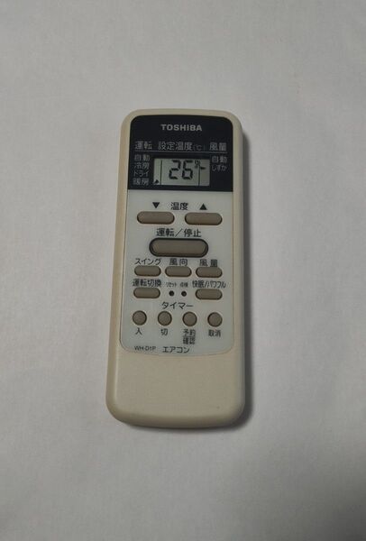 TOSHIBA 東芝 エアコン リモコン WH-D1P