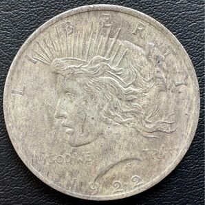1922年 アメリカ合衆国 銀貨 ピースドル