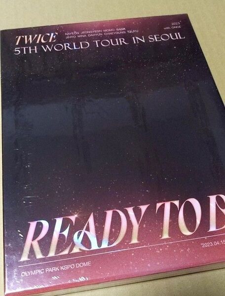 即購入不可 コメントお願いします【TWICE】TWICE 5TH WORLD TOUR IN SEOUL DVD 開封済