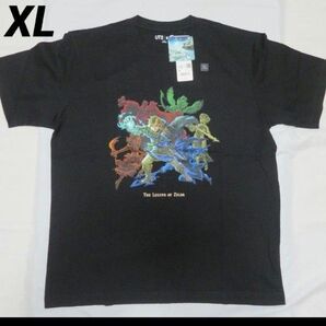 ゼルダの伝説 ティアーズ オブ ザ キングダム UT ユニクロXL ブラック