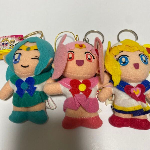美品 セーラームーン マスコット キーホルダー ぬいぐるみ