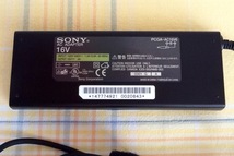 送料無料　美品【ソニー SONY VAIO】純正　ACアダプター　PCGA-AC16V6 ★ パソコン PC AC ADAPTER_画像4