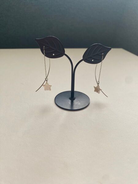 淡水真珠星型 パール ピアス 星のピアス 可愛い アメリカンタイプ