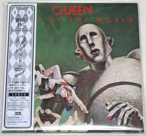 ◇ クイーン QUEEN 世界に捧ぐ News Of The World 初回限定 紙ジャケ デジタルリマスター 日本盤 帯付き TOCP-67346 新品 ◇