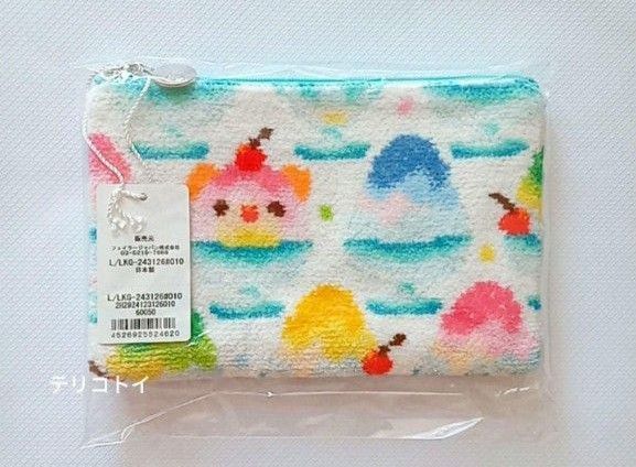 FEILER フェイラー ポーチ ラブラリーカキゴオリ 新品 未使用 小サイズ