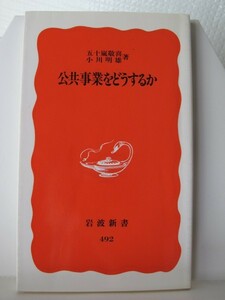 公共事業をどうするか　岩波新書　五十嵐敬喜、小川明雄（著）