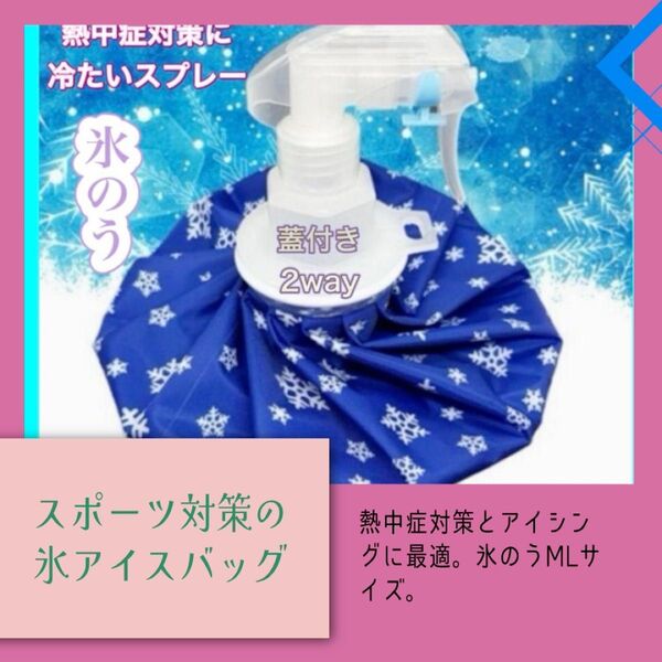 氷のう MLサイズ セット売り アイスバッグ 氷嚢 スプレー 熱中症対策 アイシング スポーツ