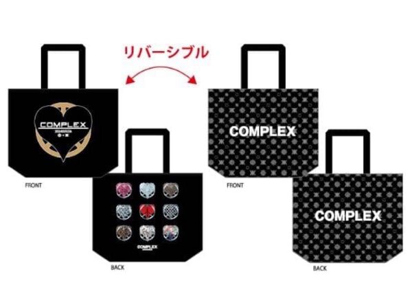 未使用◯ COMPLEX ◯ 2024 日本一心 ◯ リバーシブル トートバッグ
