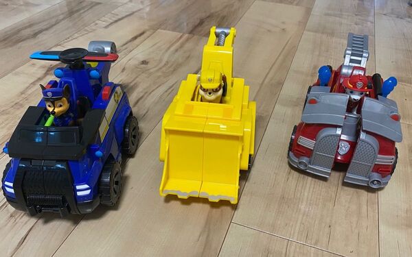 パウパトロール パウッと変身フライングモービル 3点セット