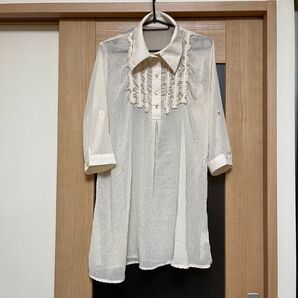 86.シアーシャツ チュニック