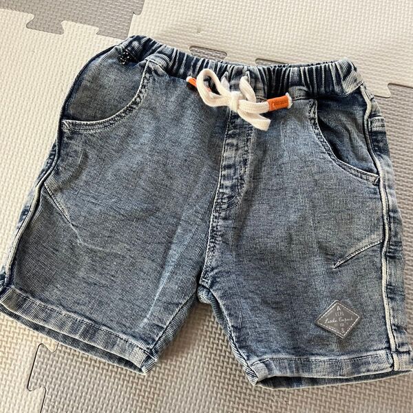 美品 デニムショートパンツ 90