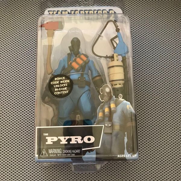 Team Fortress 2 Pyro パイロ フィギュア NECA ネカ BLU ver 全世界10000体限定生産