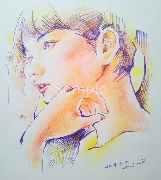 美人画(原画)